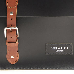 Hill and Ellis earl brompton compatible cycle bag detail