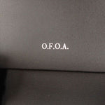 Personalised letters embossed in silver foil