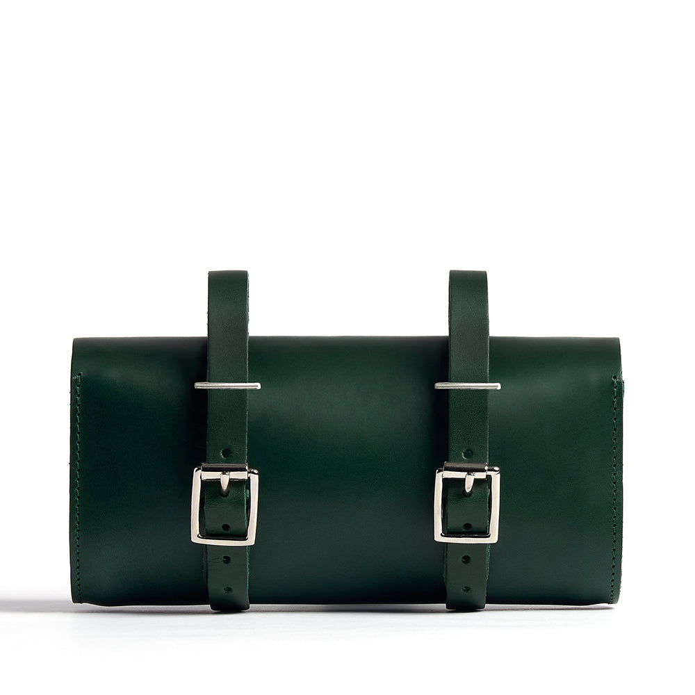 
            
                Load image into Gallery viewer, Racing Green Saddle Bag Back
            
        