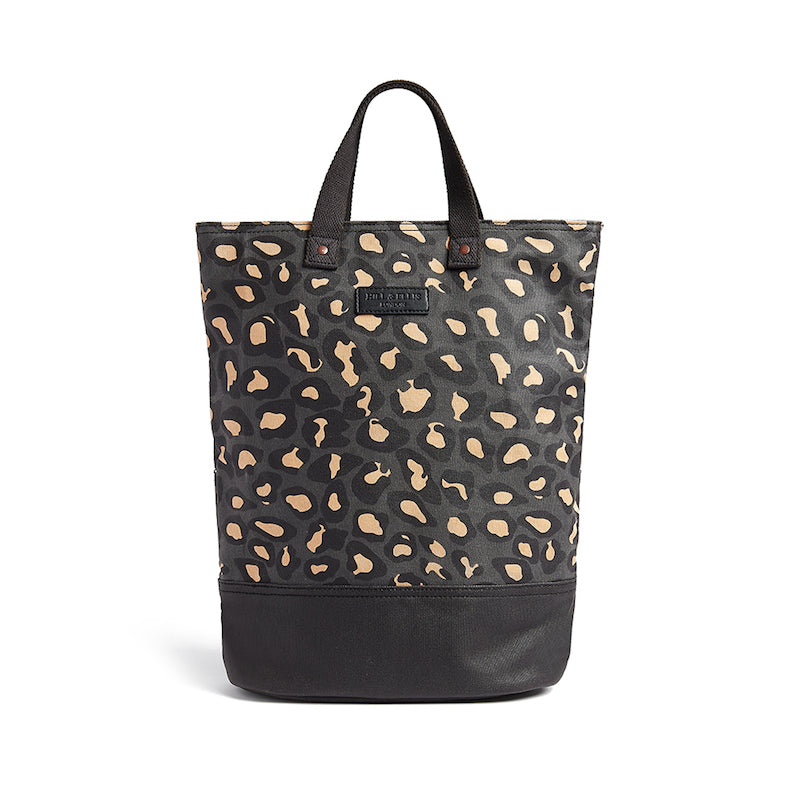 Leopard Print Canvas Cycling Bag Hill Ellis