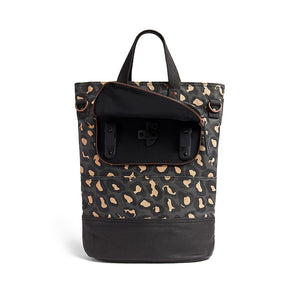 fahrradtasche leopard Leopard Print Canvas Cycling Bag – Hill & Ellis