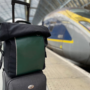 
            
                Load image into Gallery viewer, Rucksack bag on Suitcase
            
        