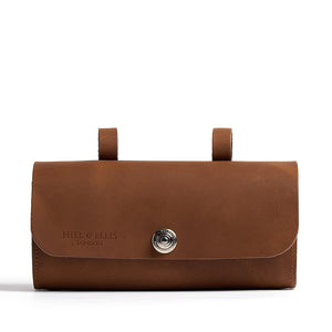 Tan saddle Bag front